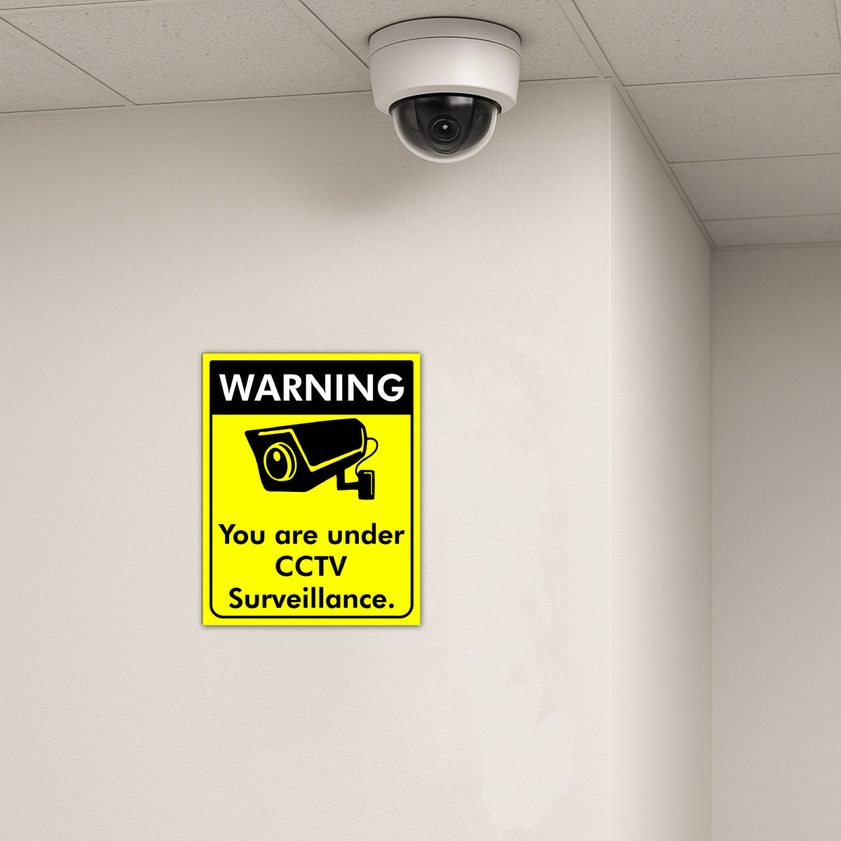 CCTV Sign | In 7 Indian Languages
