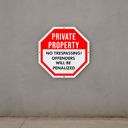 No Trespassing Sign