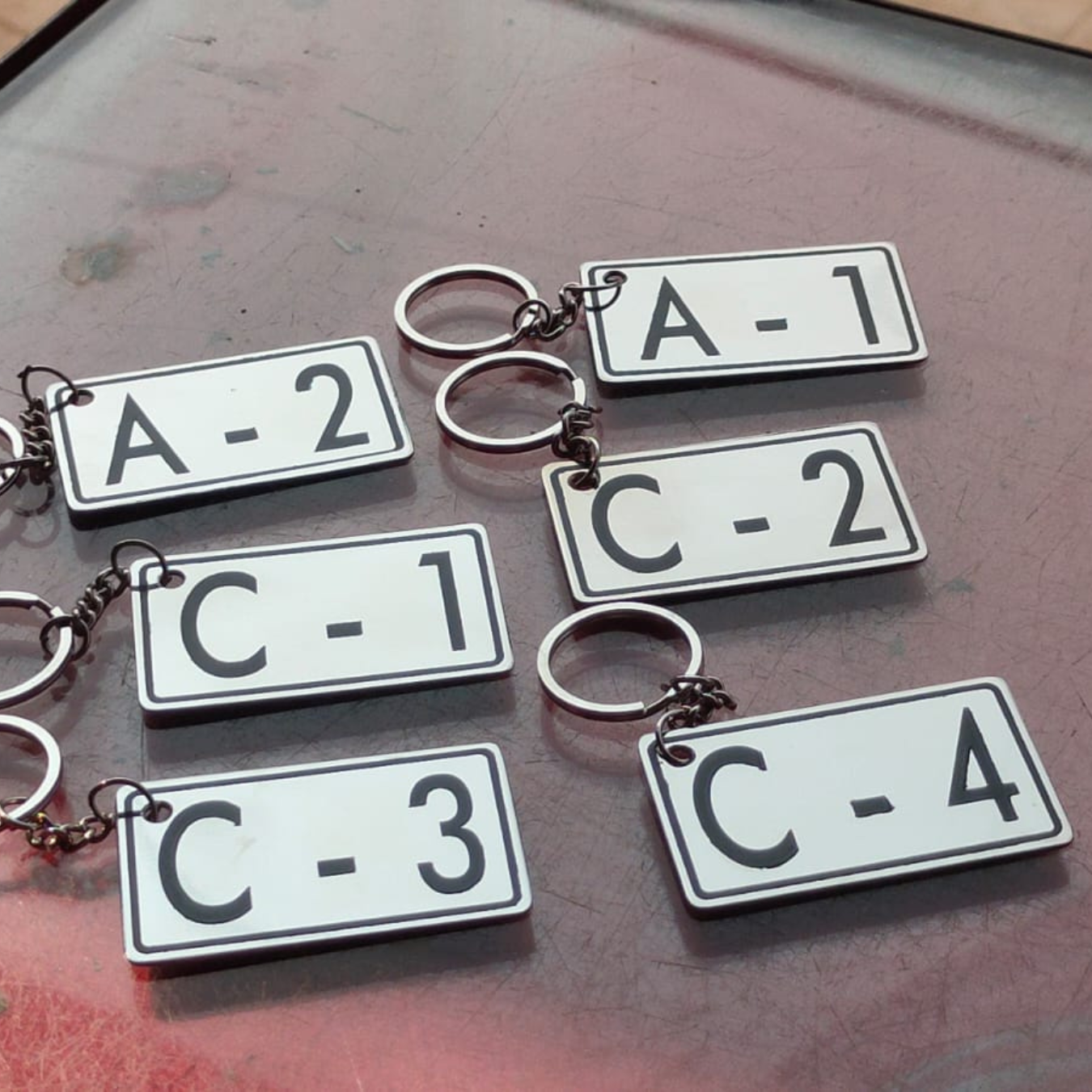Stainless Steel Keyring