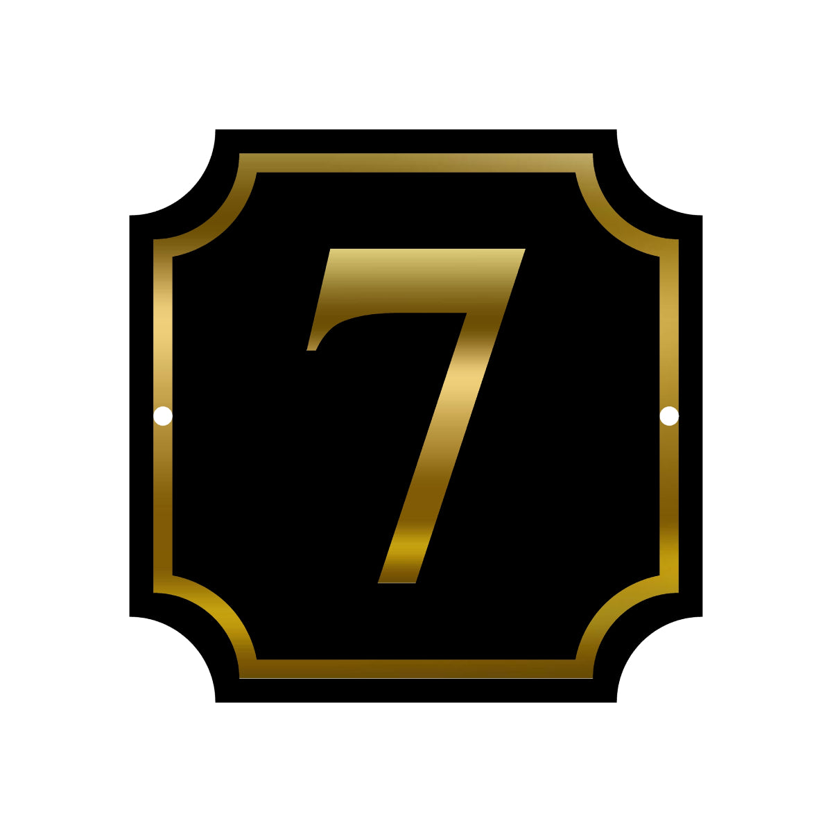 Floor Number Plate