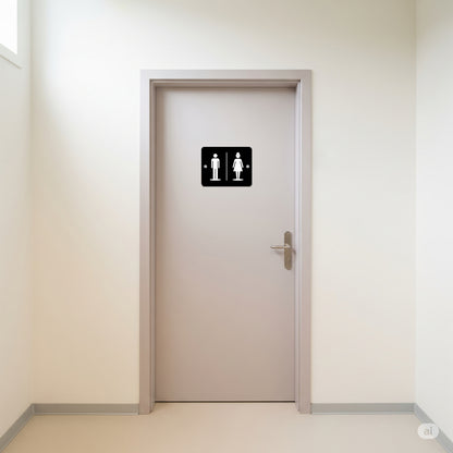 Restroom Sign | Unisex