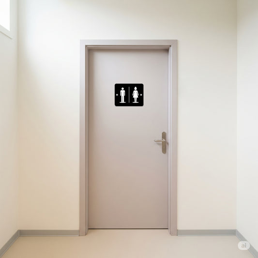 Restroom Sign | Unisex