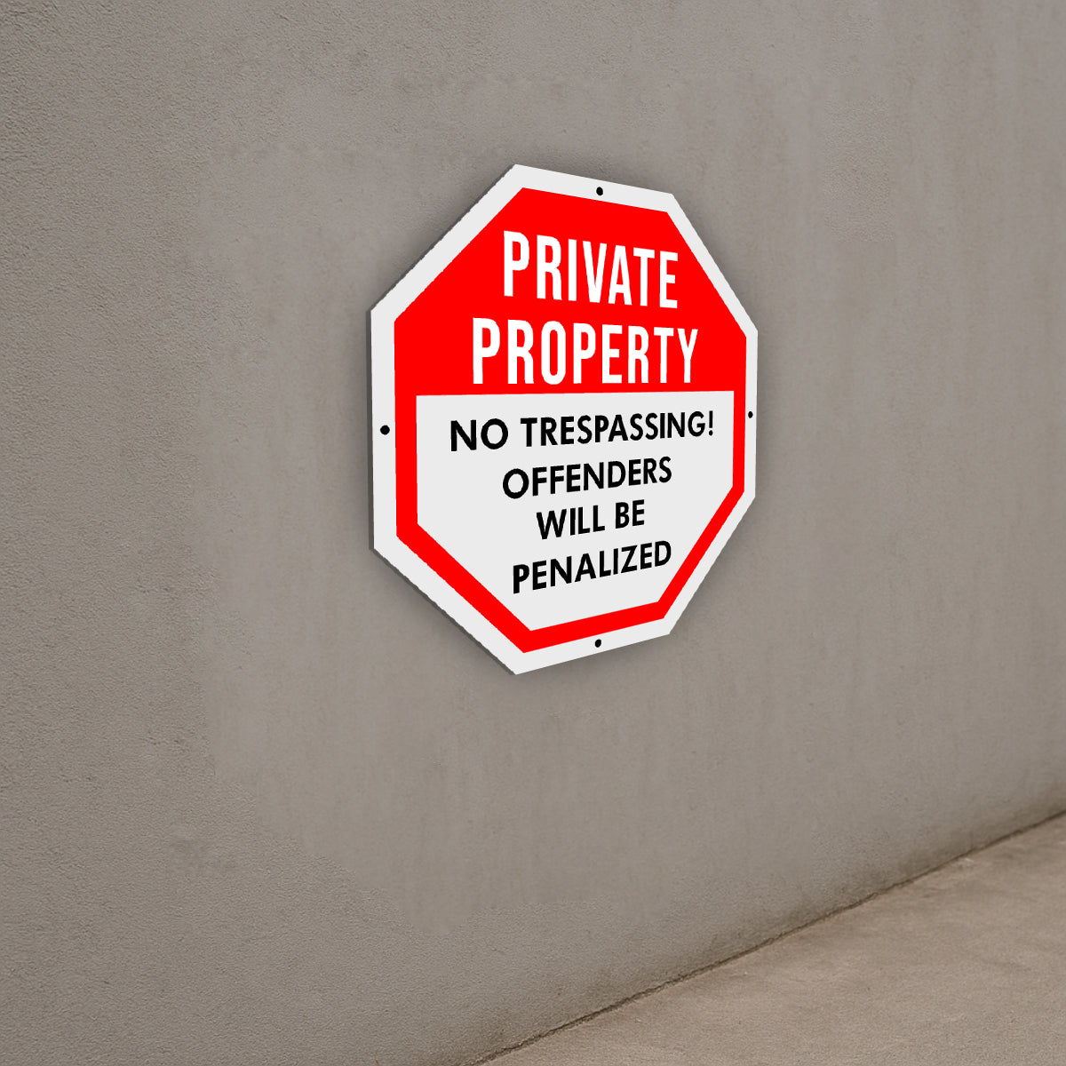 No Trespassing Sign