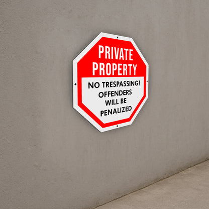 No Trespassing Sign