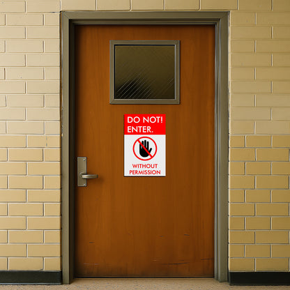 Do not Enter | Sign