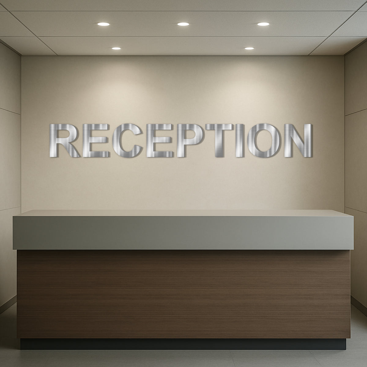 3D Stainless Steel Letters
