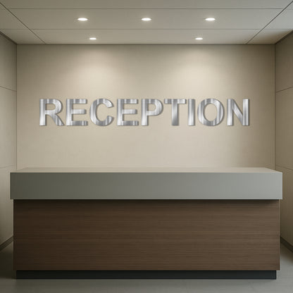 3D Stainless Steel Letters