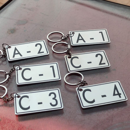 Stainless Steel Keyring